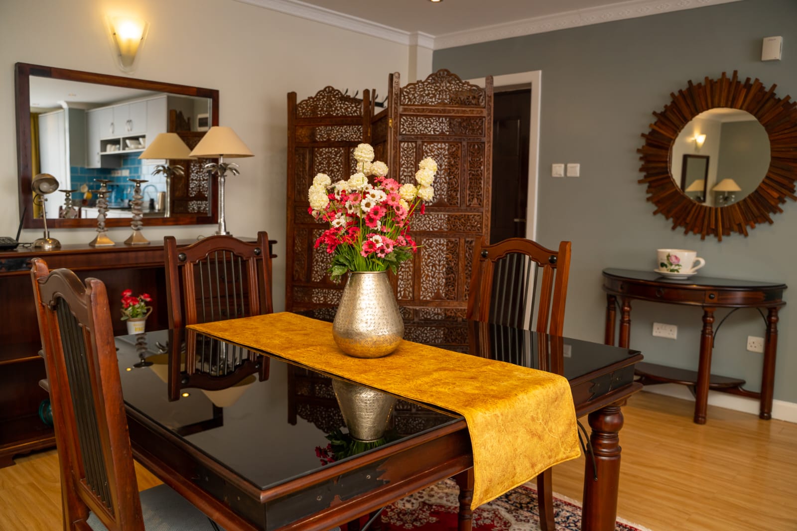 Elegant 3BR Antique-Style Apartment | Pool, Parking & Full Backup in Lavington