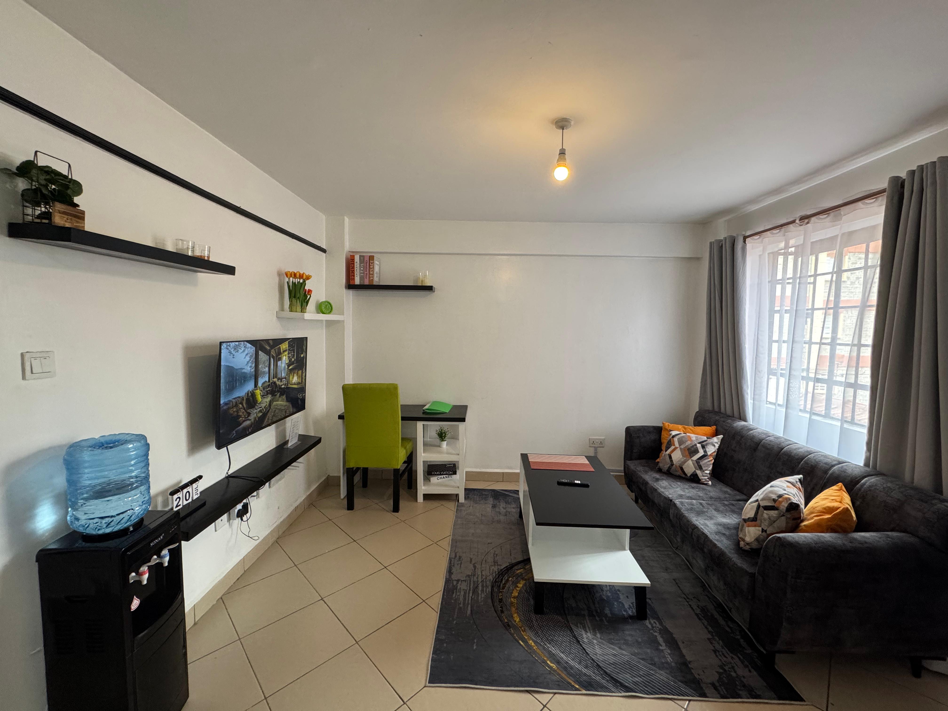 1BR Stay Near CBD & JKIA | South B Gem - Image 1