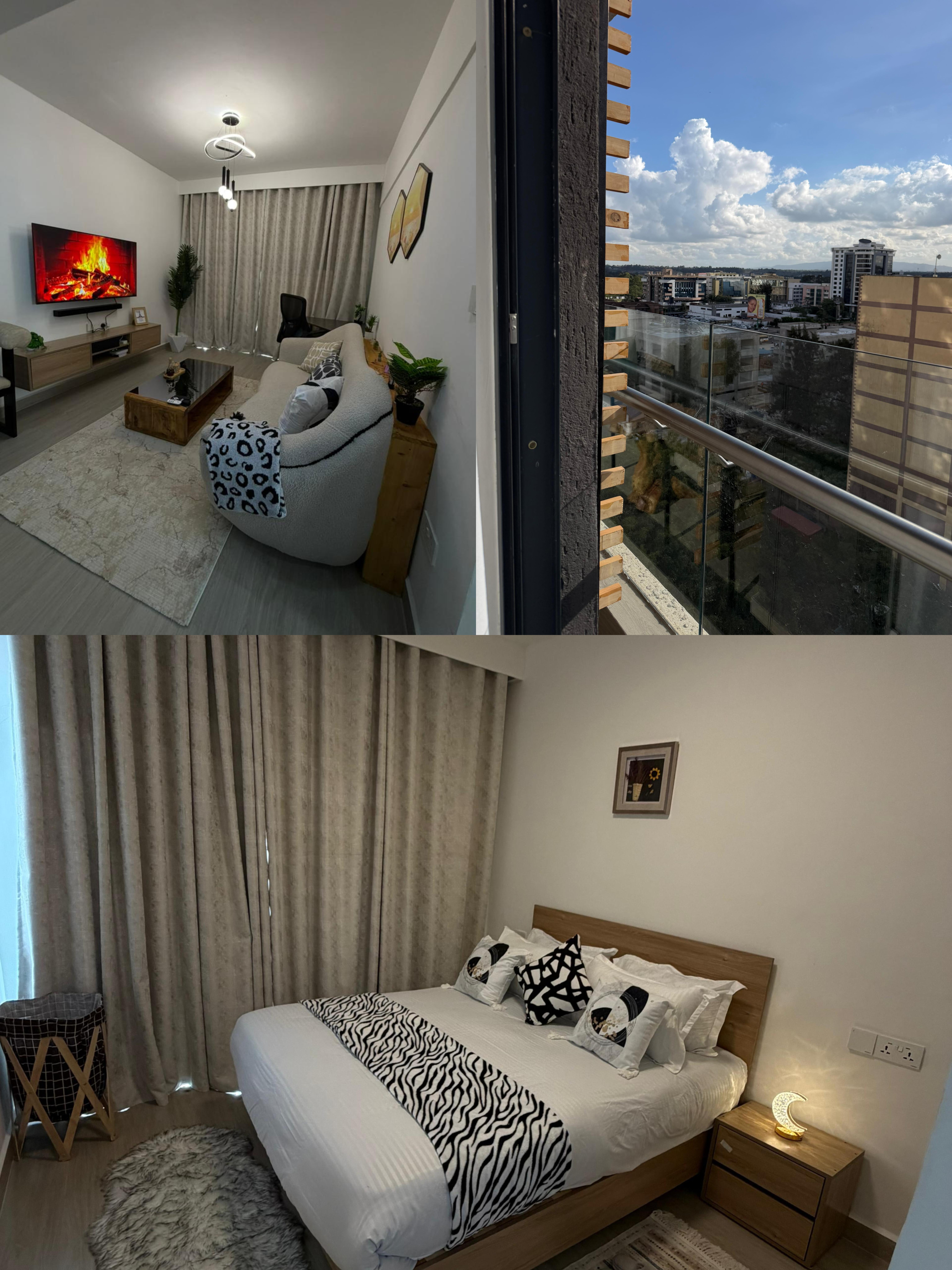 Urban Haven Suites: Luxurious 1 - bedroom Apartment with City View - Image 1