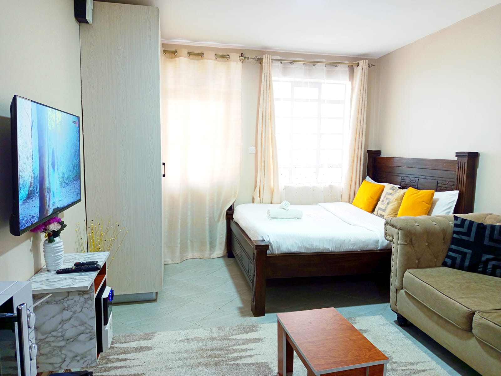 Modern Furnished Studio Apartments – Waiyaki Way, Muthiga (Next to St. Peter’s Hospital)