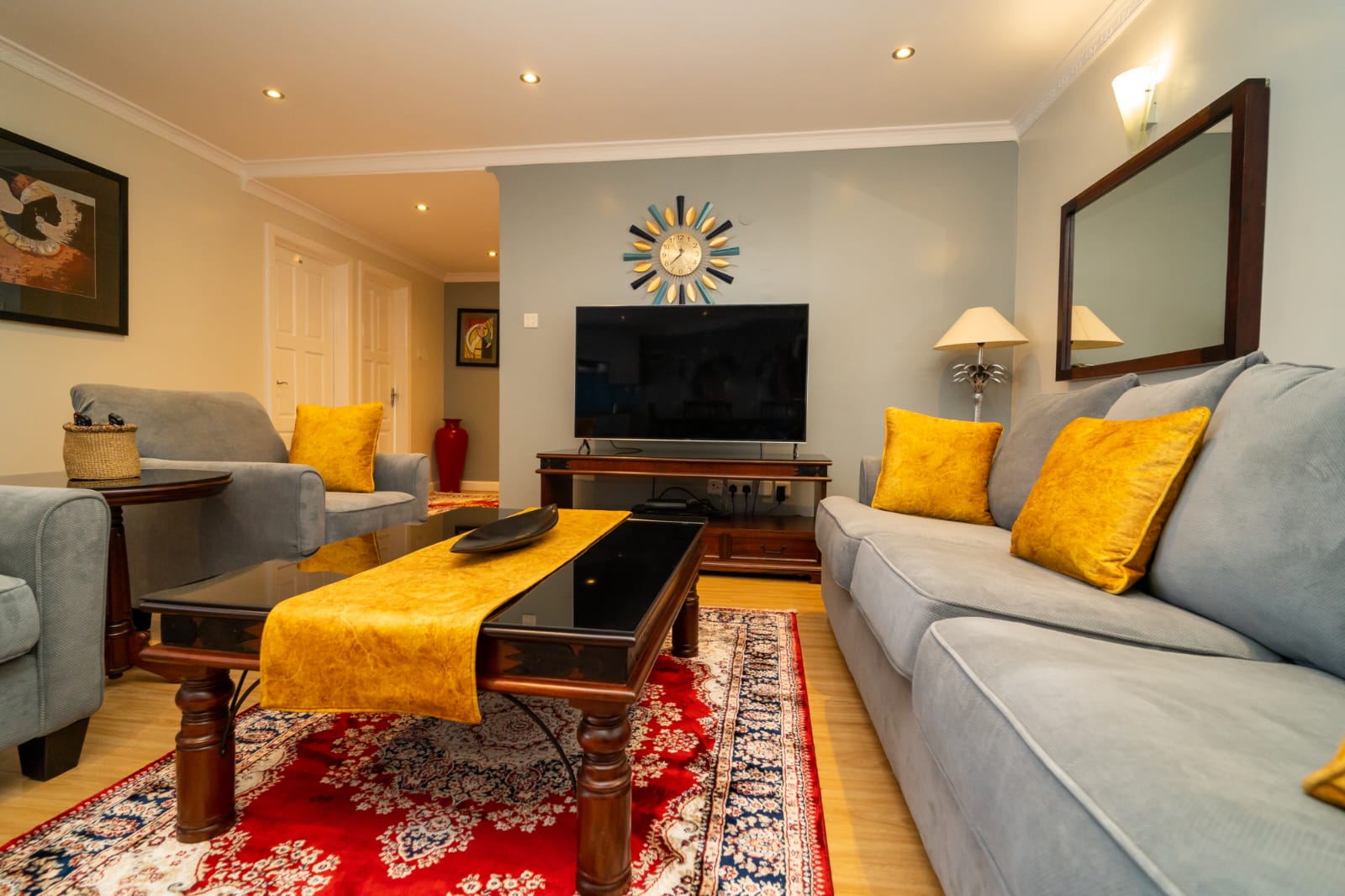 Luxury Living in Kilimani- Three Bedroom Furnished Apartment.