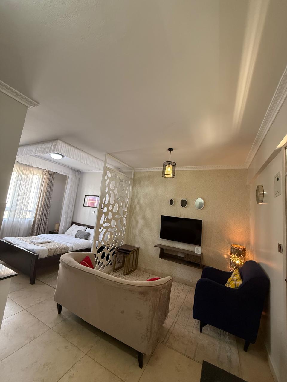 Modern Airport Studio apartment 5 min to JKIA & SGR, Fast Wi-Fi, Ideal for Layovers and Long Stays - Image 1