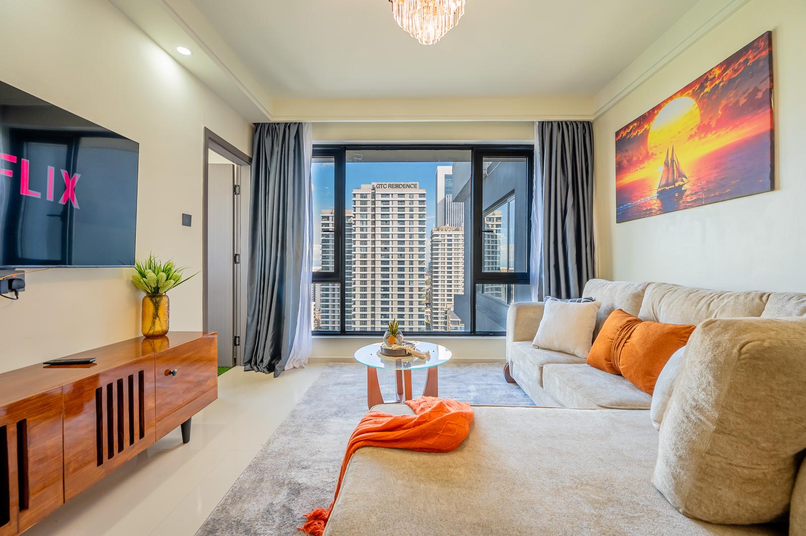 1Br Appartment In westlands|Pool|Gym|Netflix|Facing GTC
